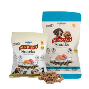 Serrano Snacks 85 gr – Salmón y Atún (Mediterranean Natural)